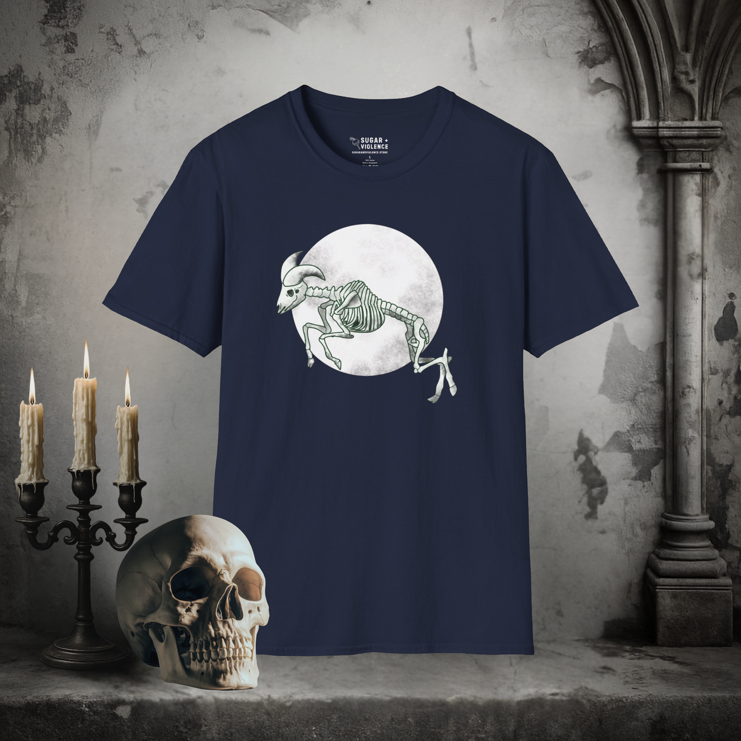 Moonlit Mischief – S+V x The Boneyard Collab Tee