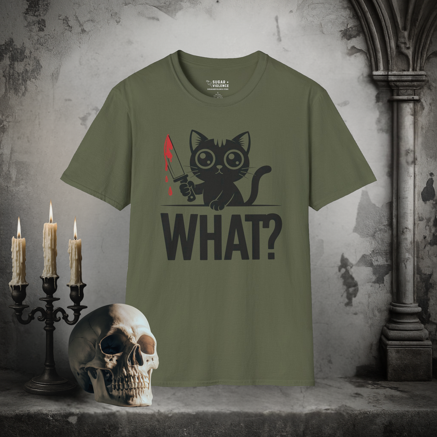What Cat? – The Chaos Gremlin Disguised as a House Pet T-Shirt