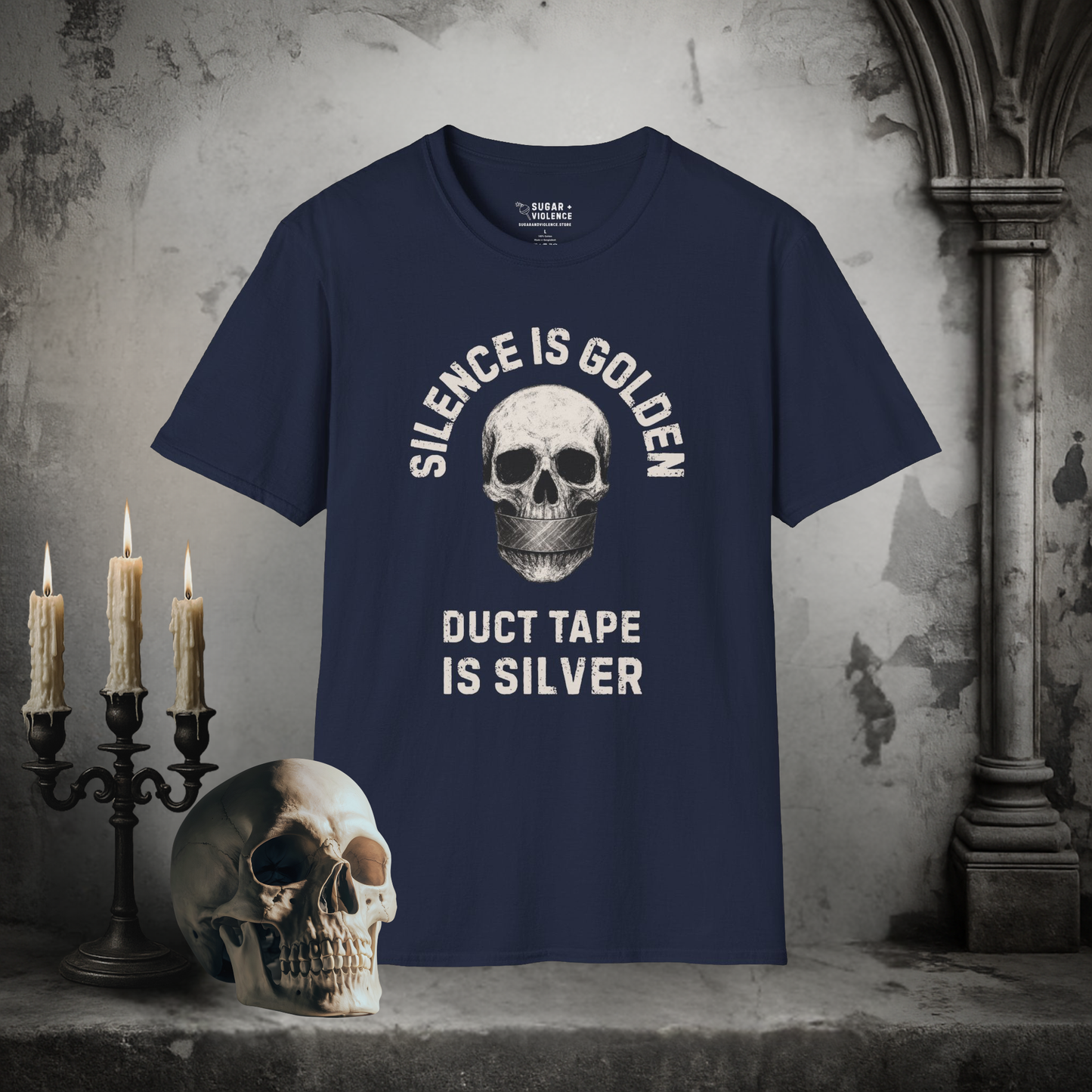 Silence Is Golden – Duct Tape Is Silver T-Shirt