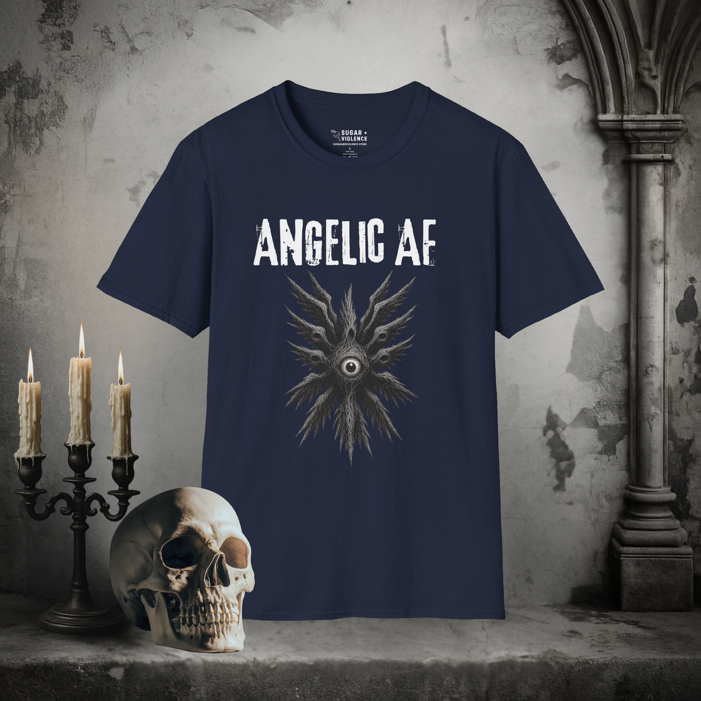 Biblically Accurate Angel – Angelic AF T-Shirt