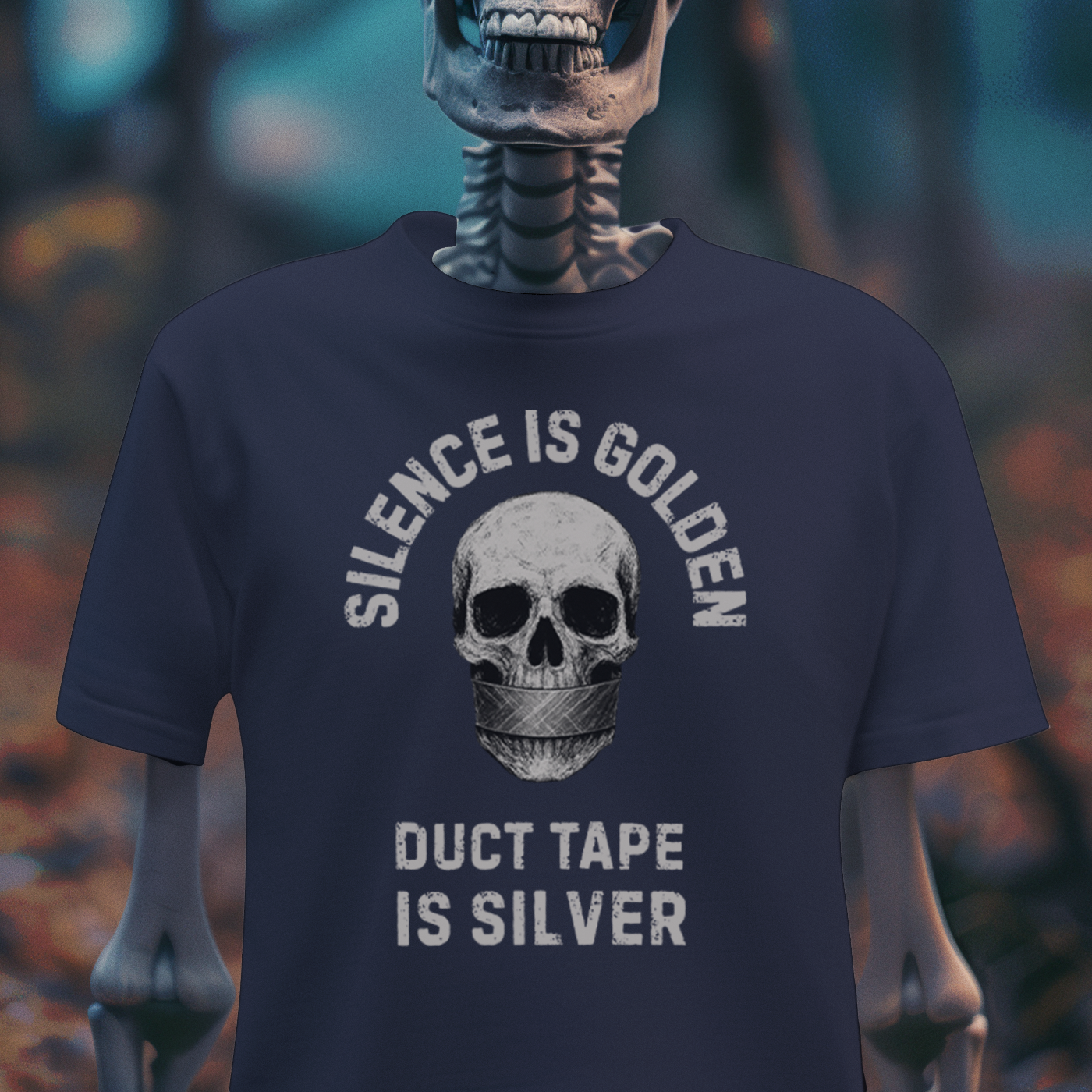 Silence Is Golden – Duct Tape Is Silver T-Shirt