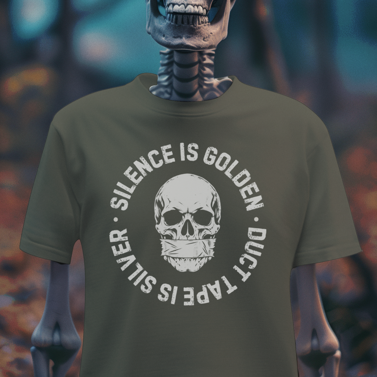 Silence Is Golden – Duct Tape Is Silver T-Shirt