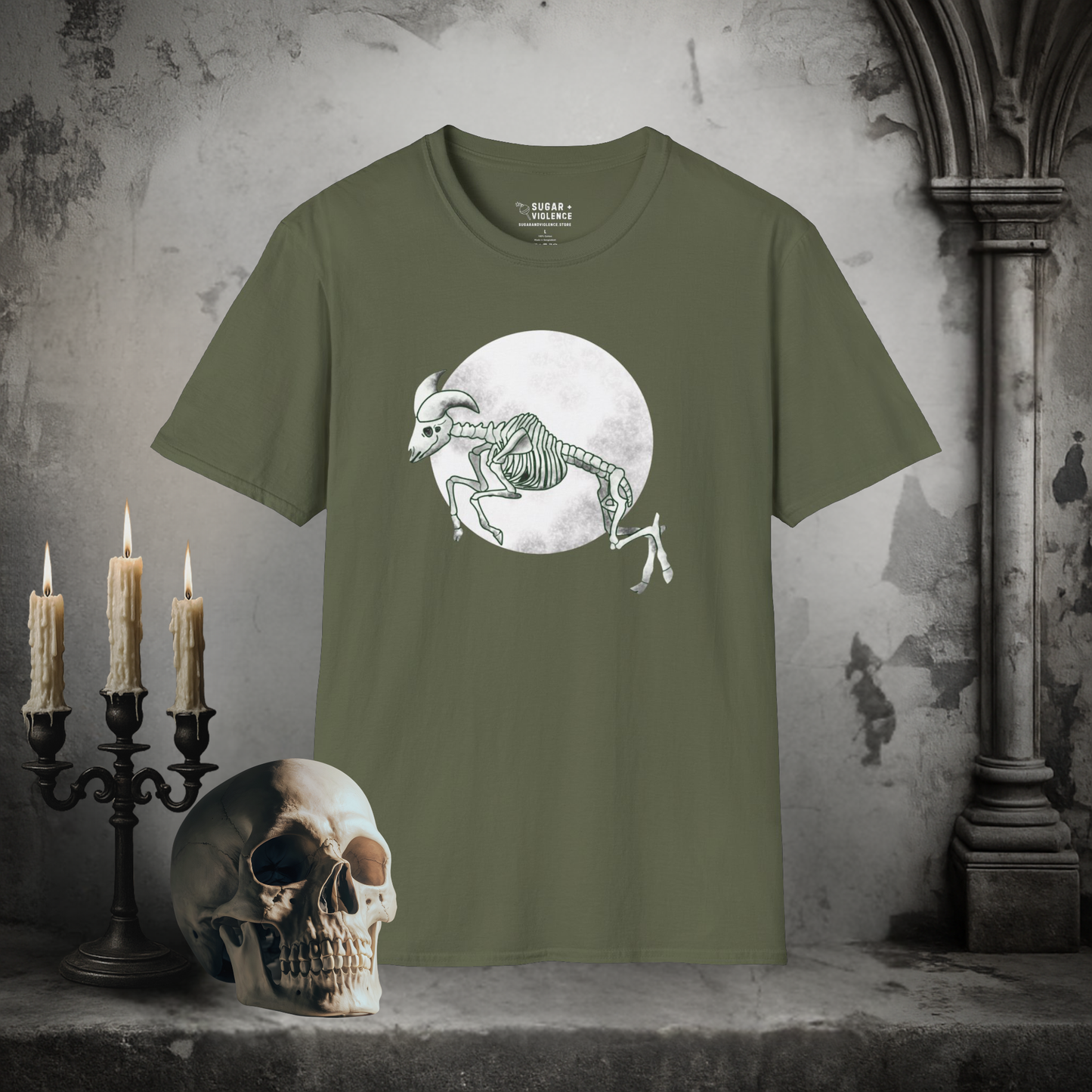 Moonlit Mischief – S+V x The Boneyard Collab Tee