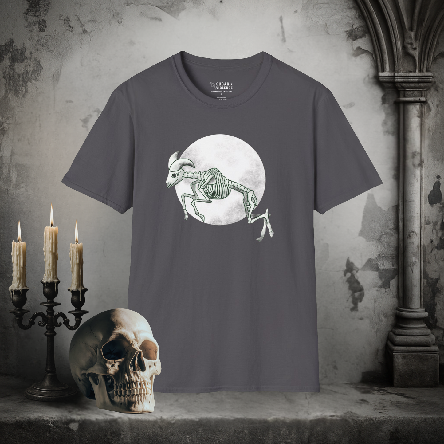 Moonlit Mischief – S+V x The Boneyard Collab Tee