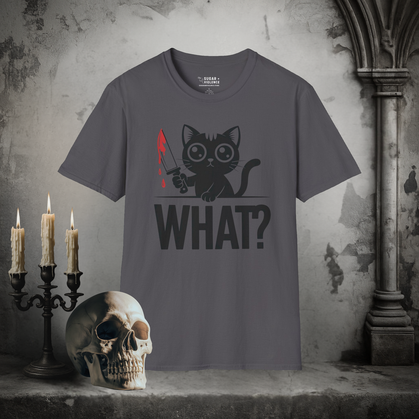 What Cat? – The Chaos Gremlin Disguised as a House Pet T-Shirt