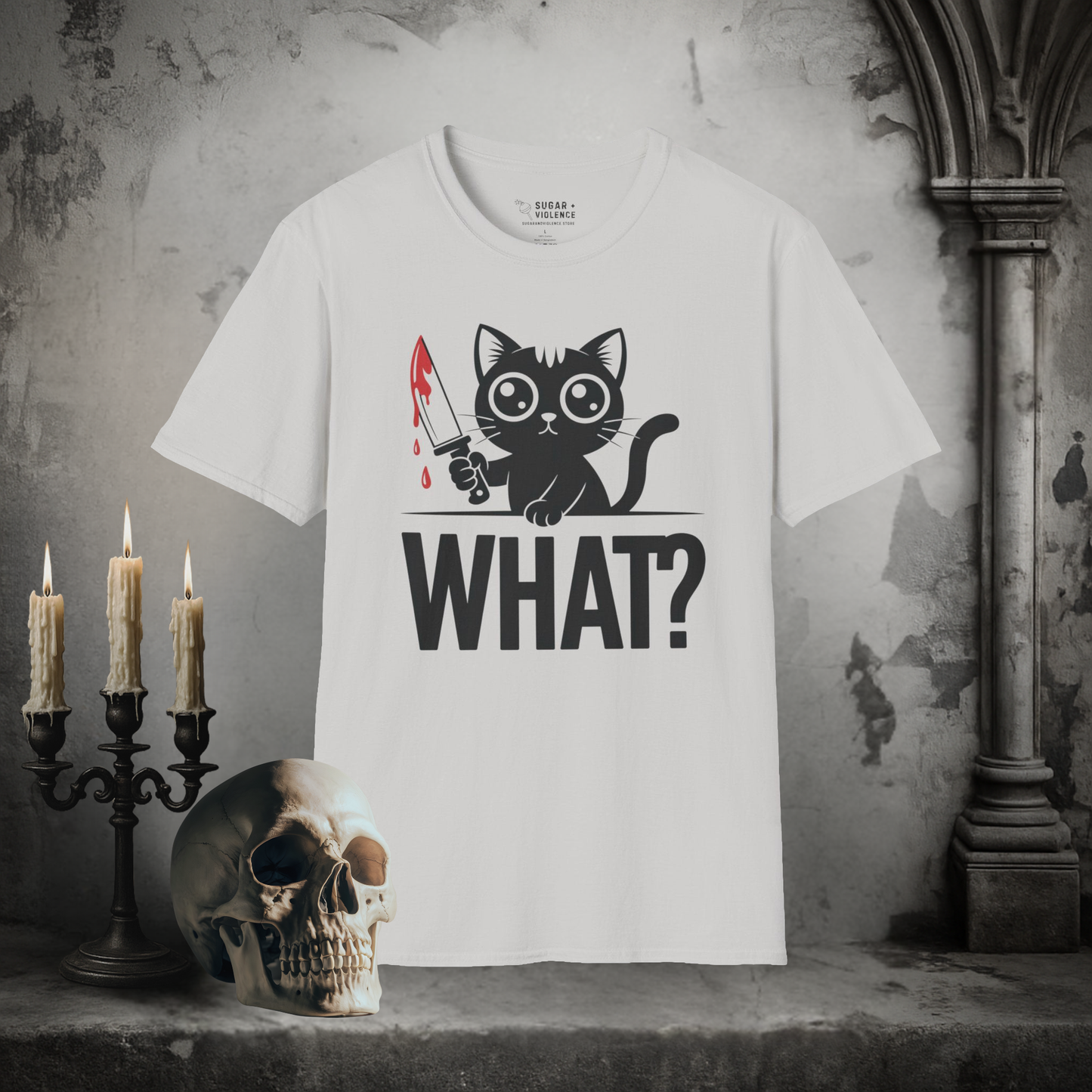 What Cat? – The Chaos Gremlin Disguised as a House Pet T-Shirt