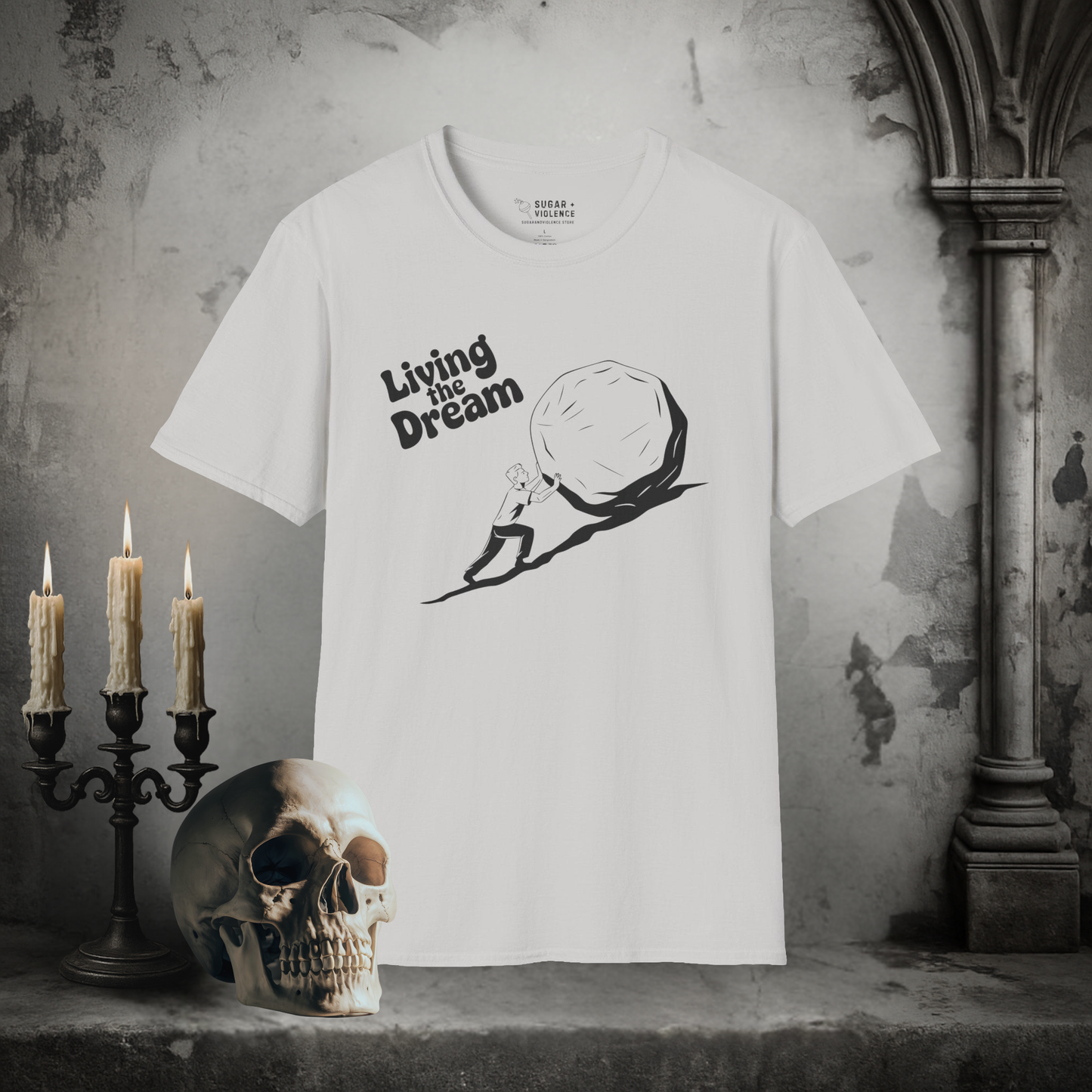 Sisyphus – Living the Dream T-Shirt