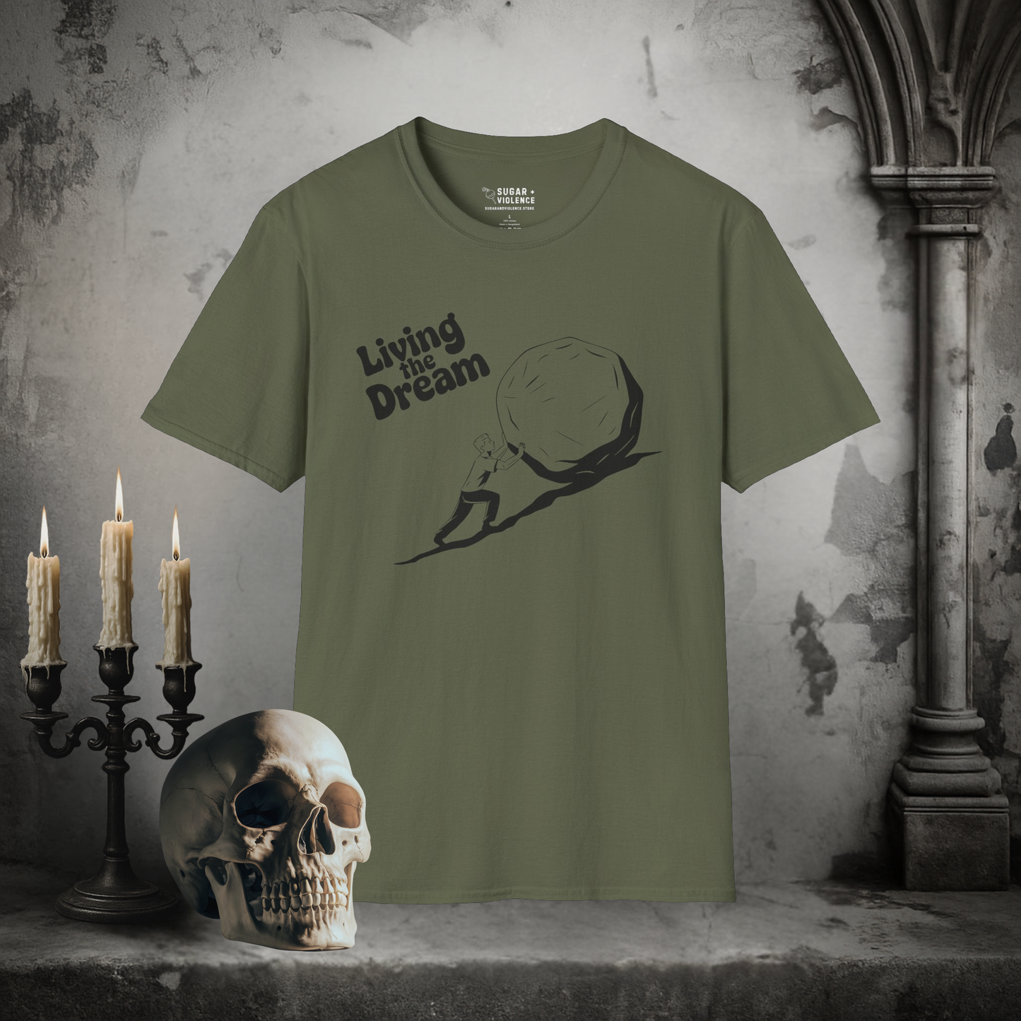 Sisyphus – Living the Dream T-Shirt