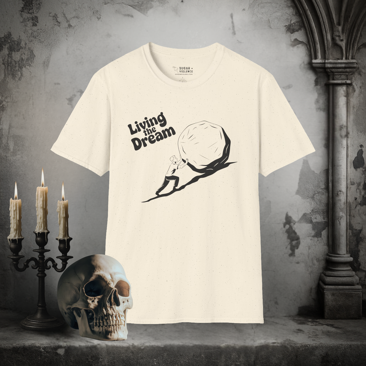 Sisyphus – Living the Dream T-Shirt