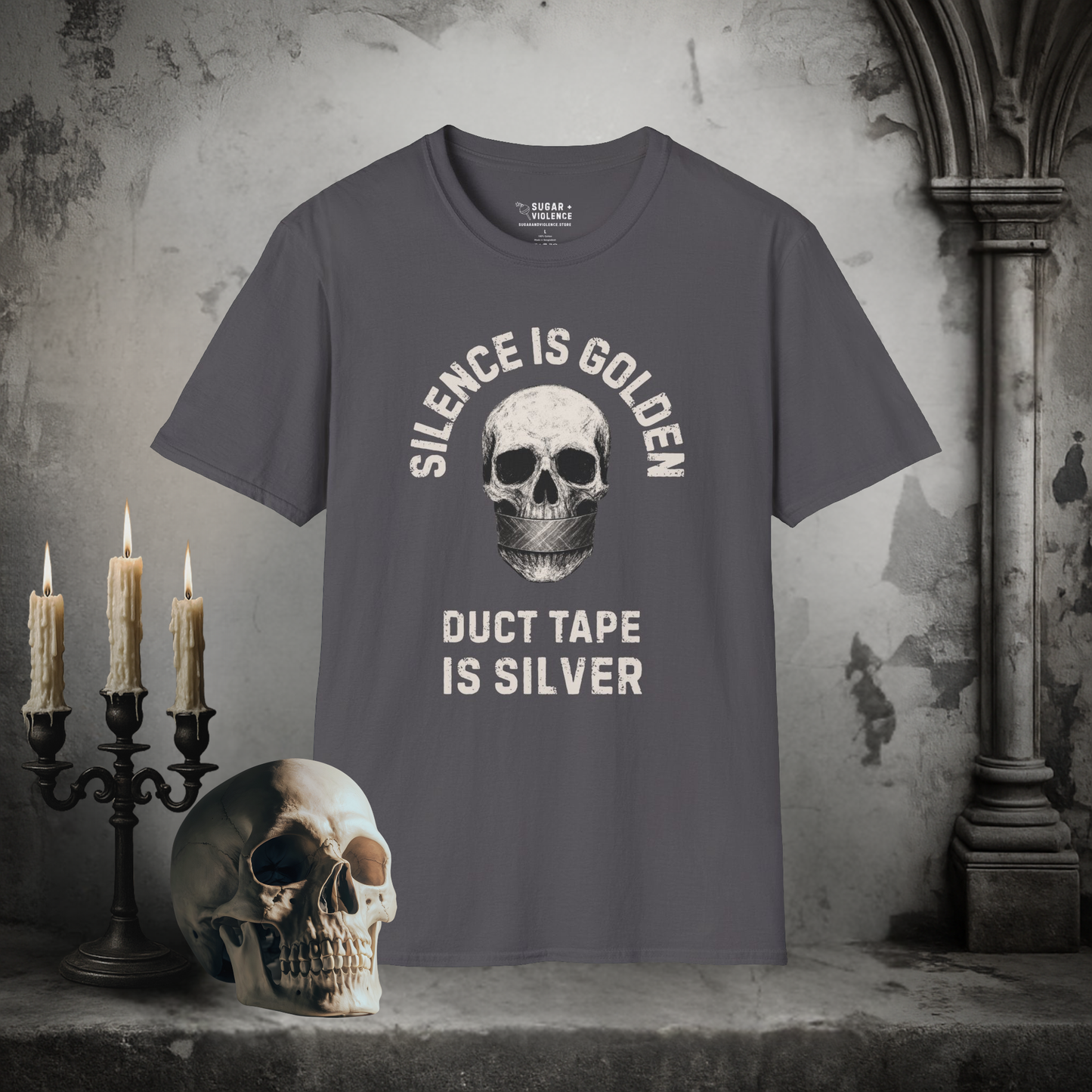 Silence Is Golden – Duct Tape Is Silver T-Shirt