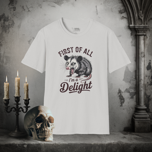 Opossum Delight – Chaos Marsupial T-Shirt