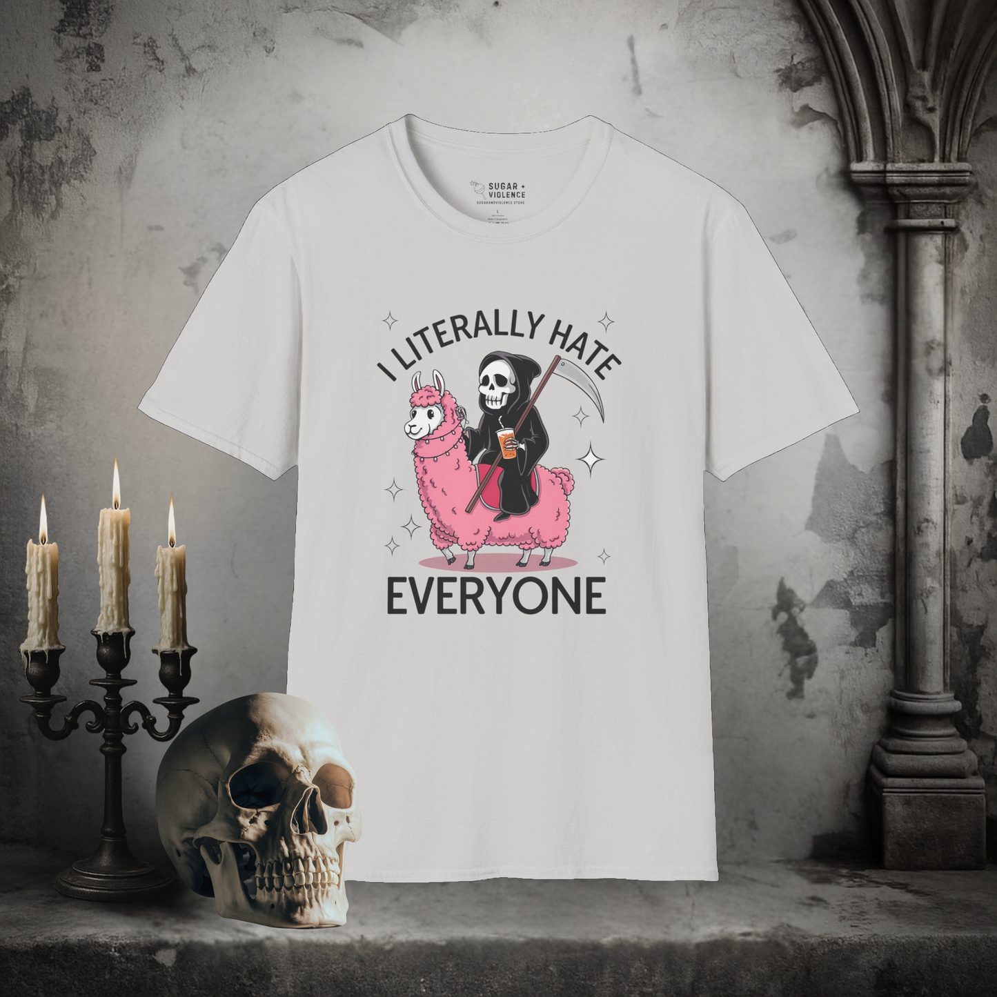 I Hate Everyone – Vintage Goth Meltdown T-Shirt