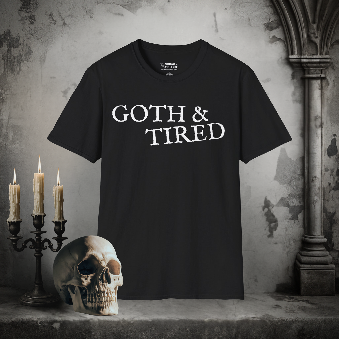 Goth & Tired – Alt Fashion Mood Tee