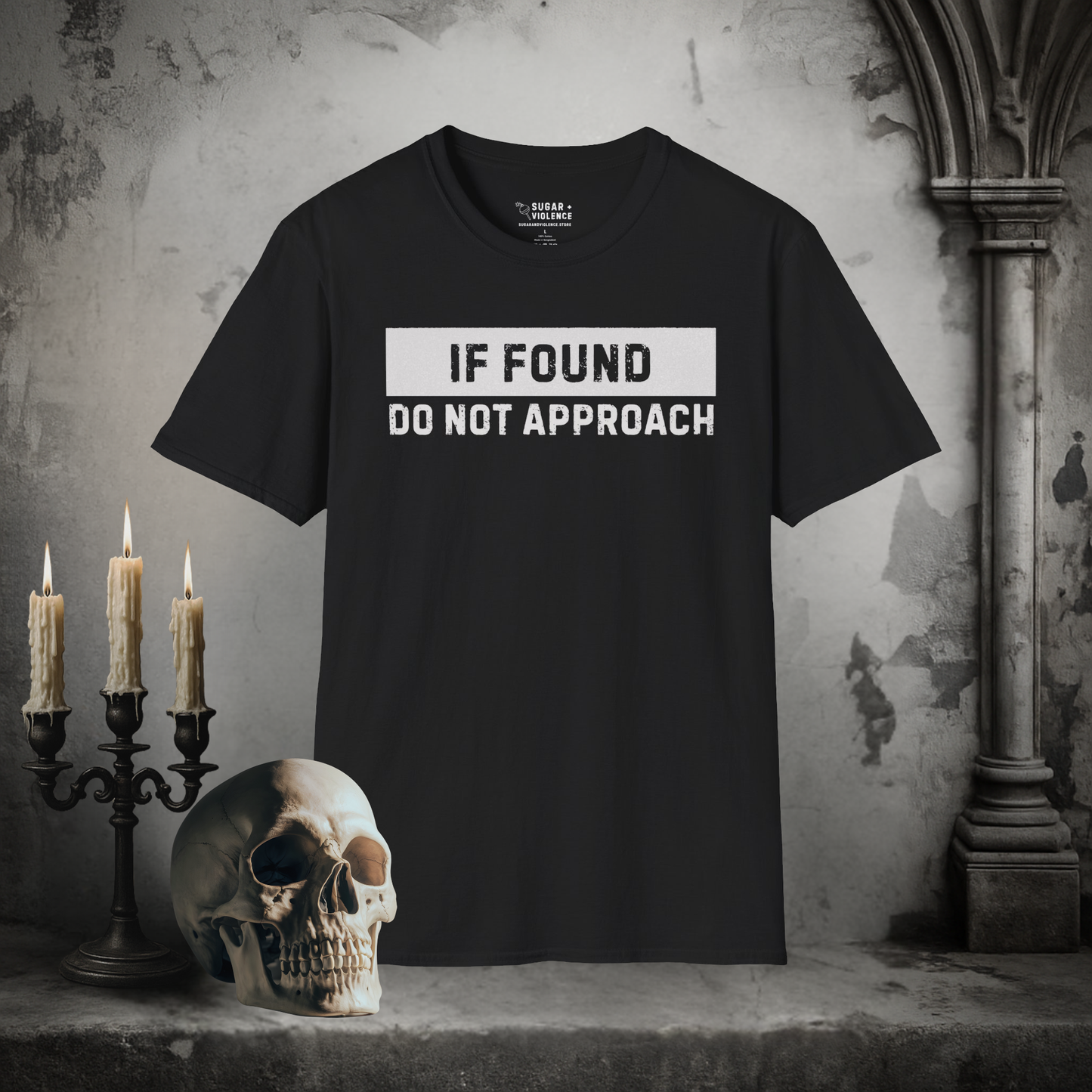 If Found, Do Not Approach – Introvert Defense Mechanism Tee