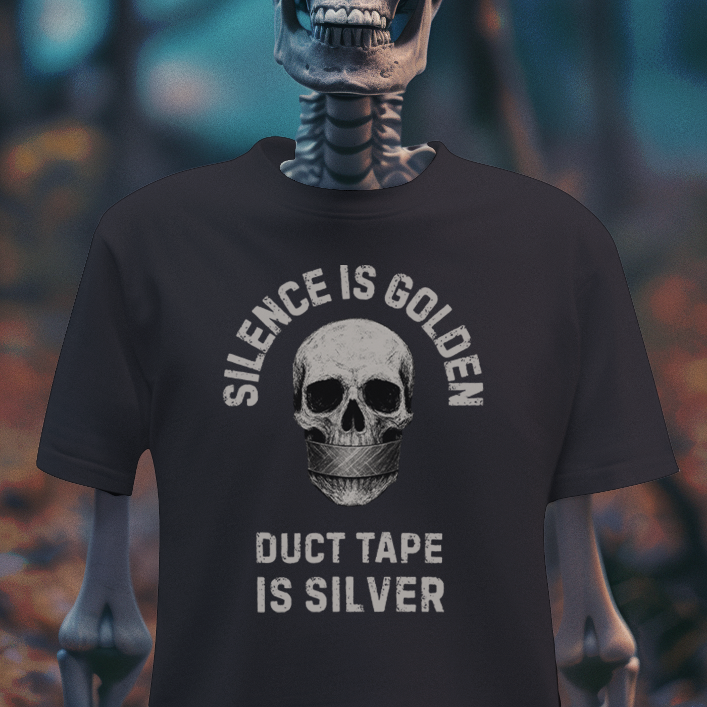 Silence Is Golden – Duct Tape Is Silver T-Shirt