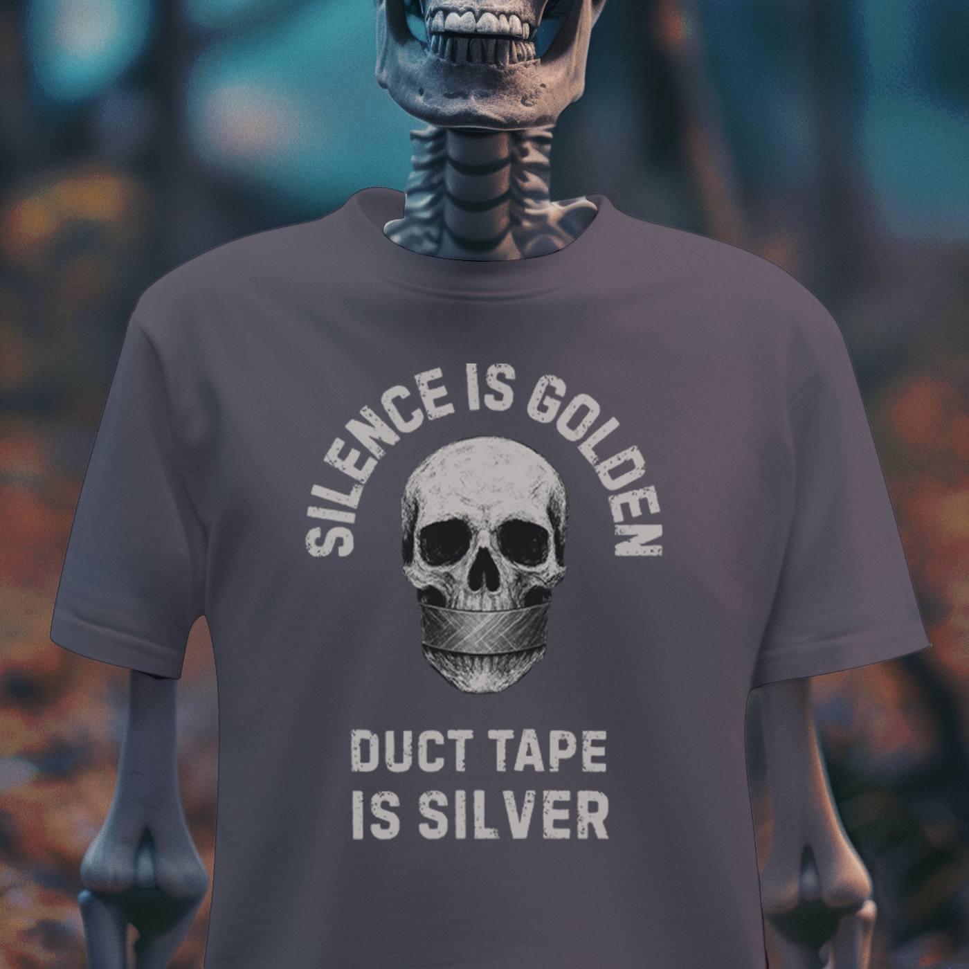 Silence Is Golden – Duct Tape Is Silver T-Shirt
