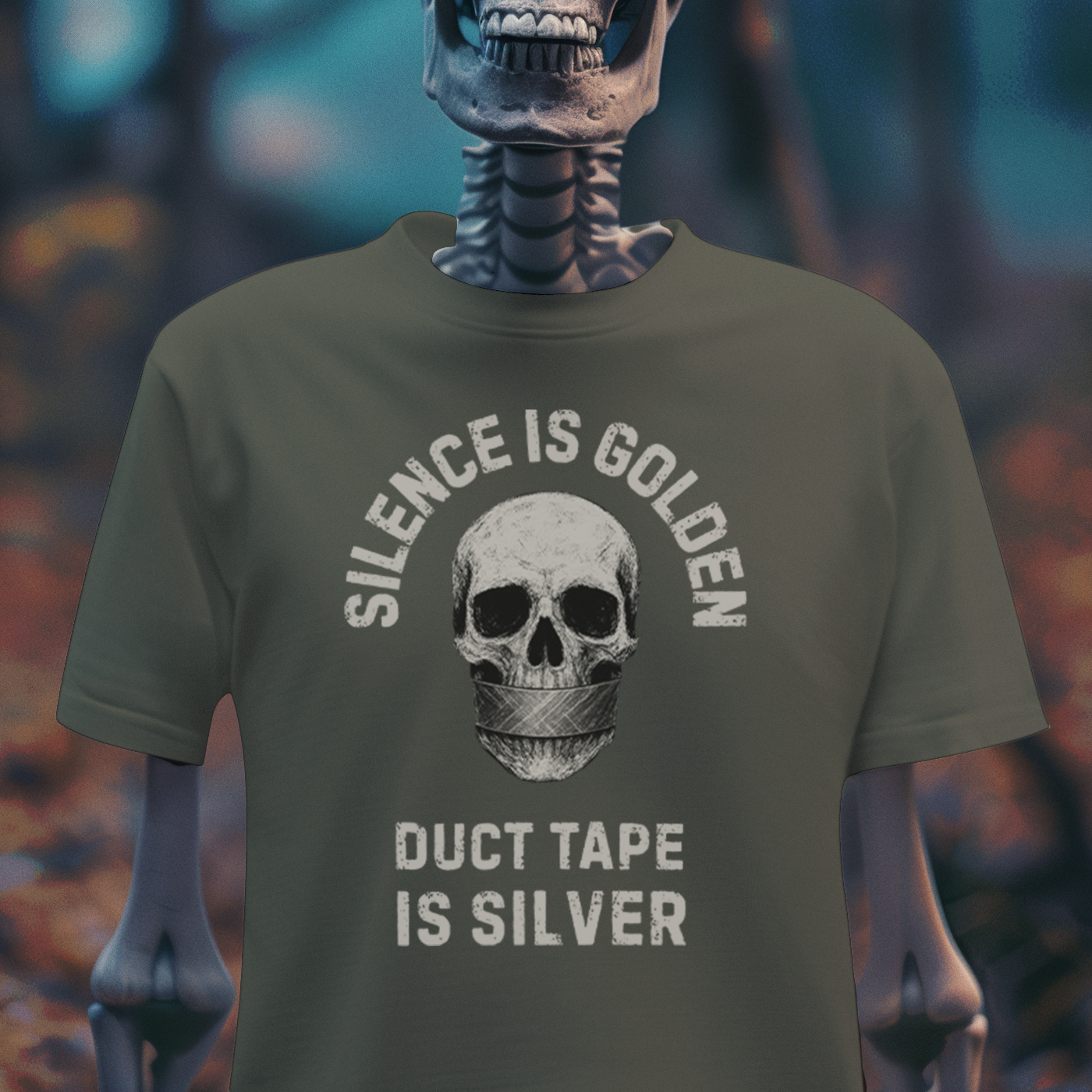 Silence Is Golden – Duct Tape Is Silver T-Shirt