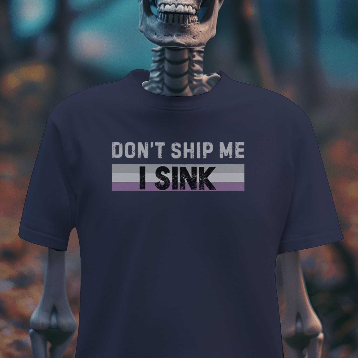 Don’t Ship Me, I Sink – Ace Pride Humor Tee