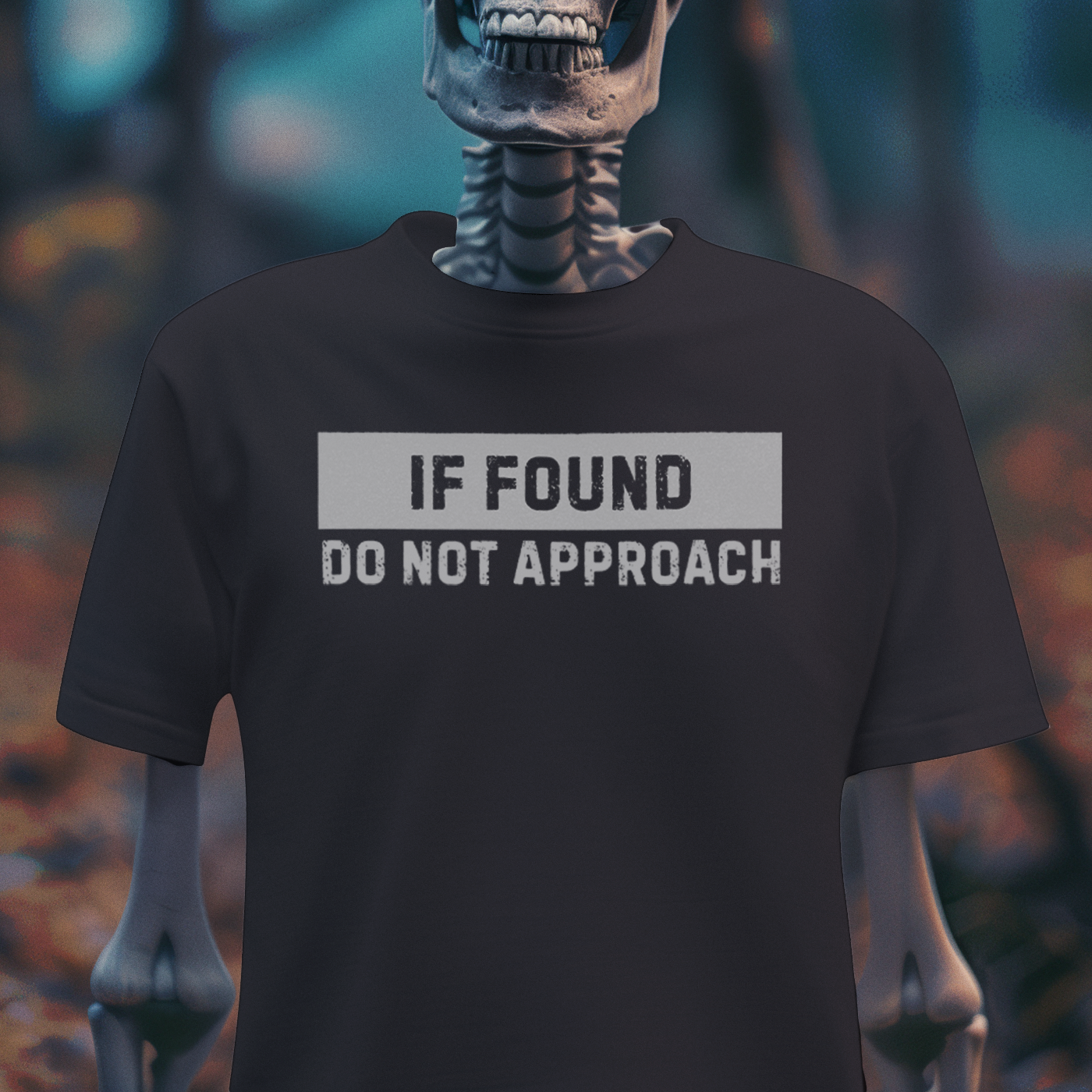 If Found, Do Not Approach – Introvert Defense Mechanism Tee