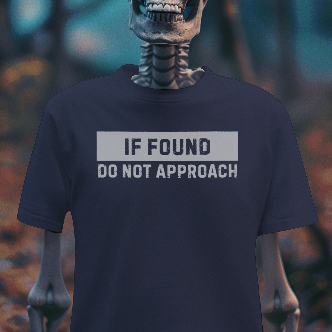 If Found, Do Not Approach – Introvert Defense Mechanism Tee