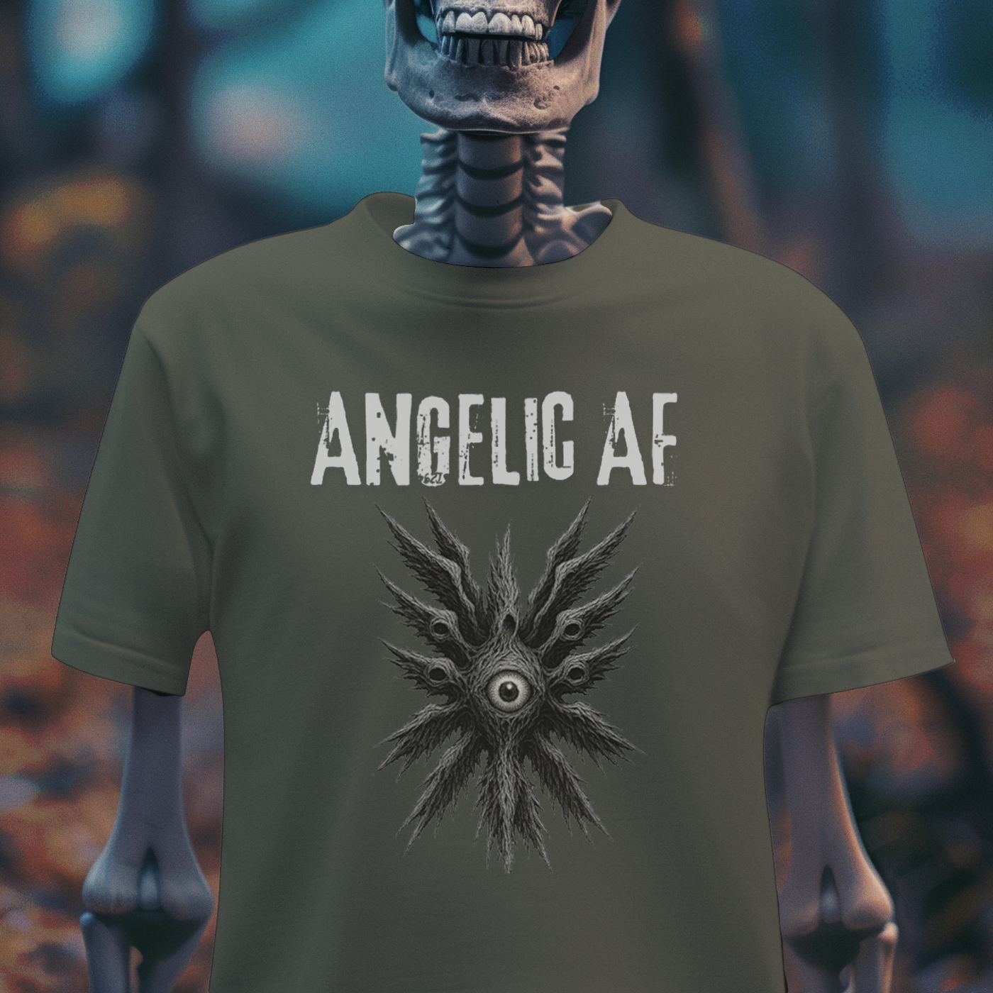 Biblically Accurate Angel – Angelic AF T-Shirt
