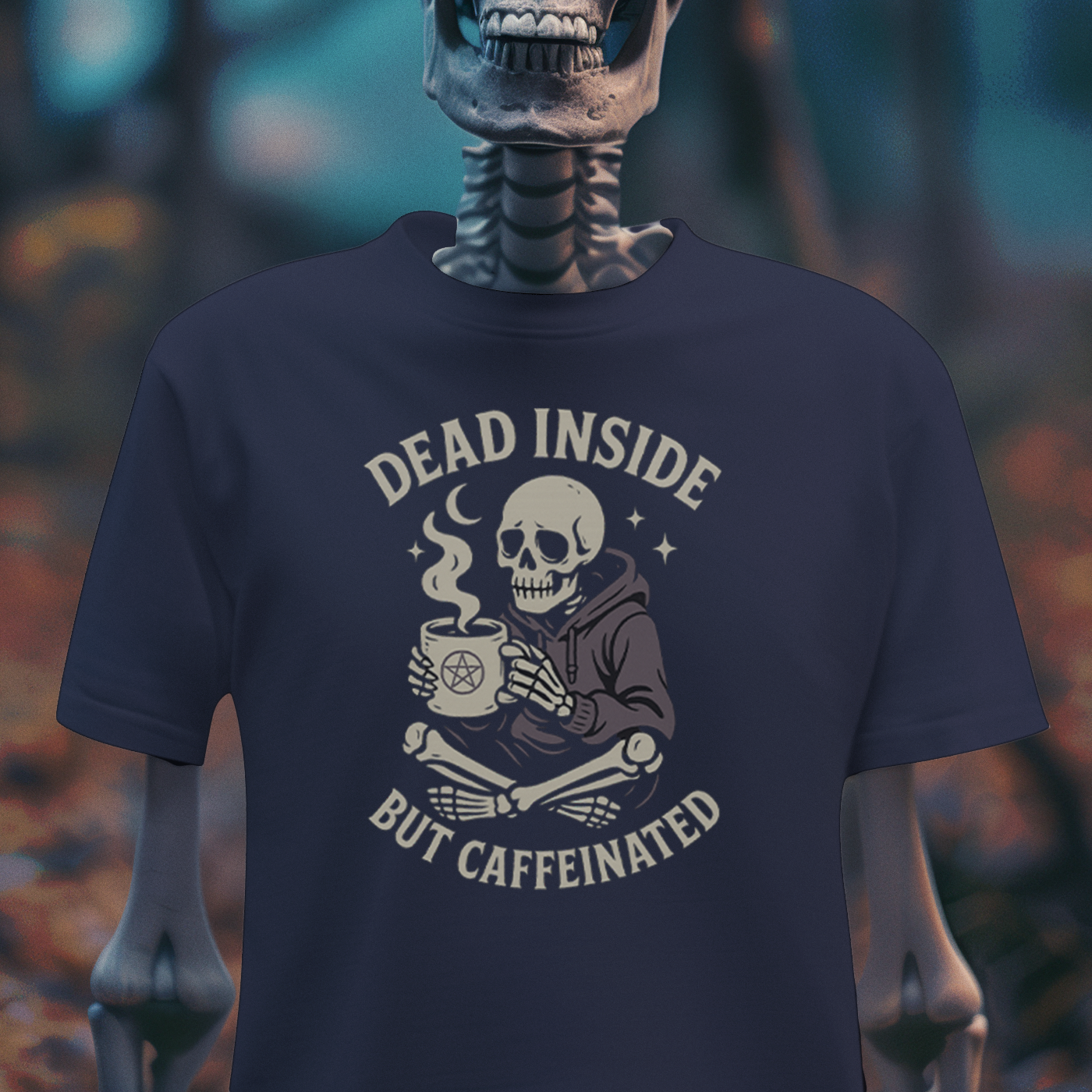 Caffeine-Resurrected Skeleton Tee