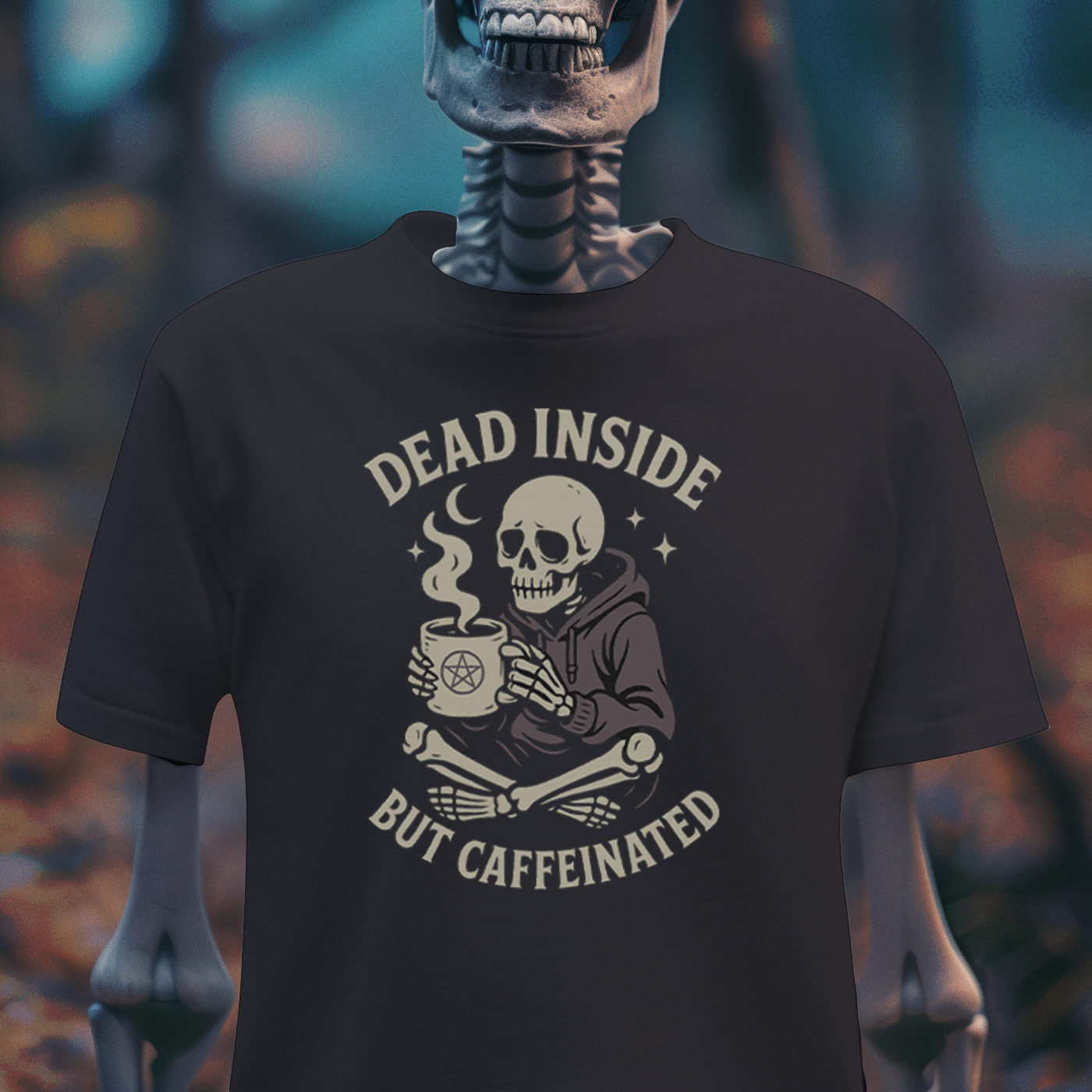Caffeine-Resurrected Skeleton Tee