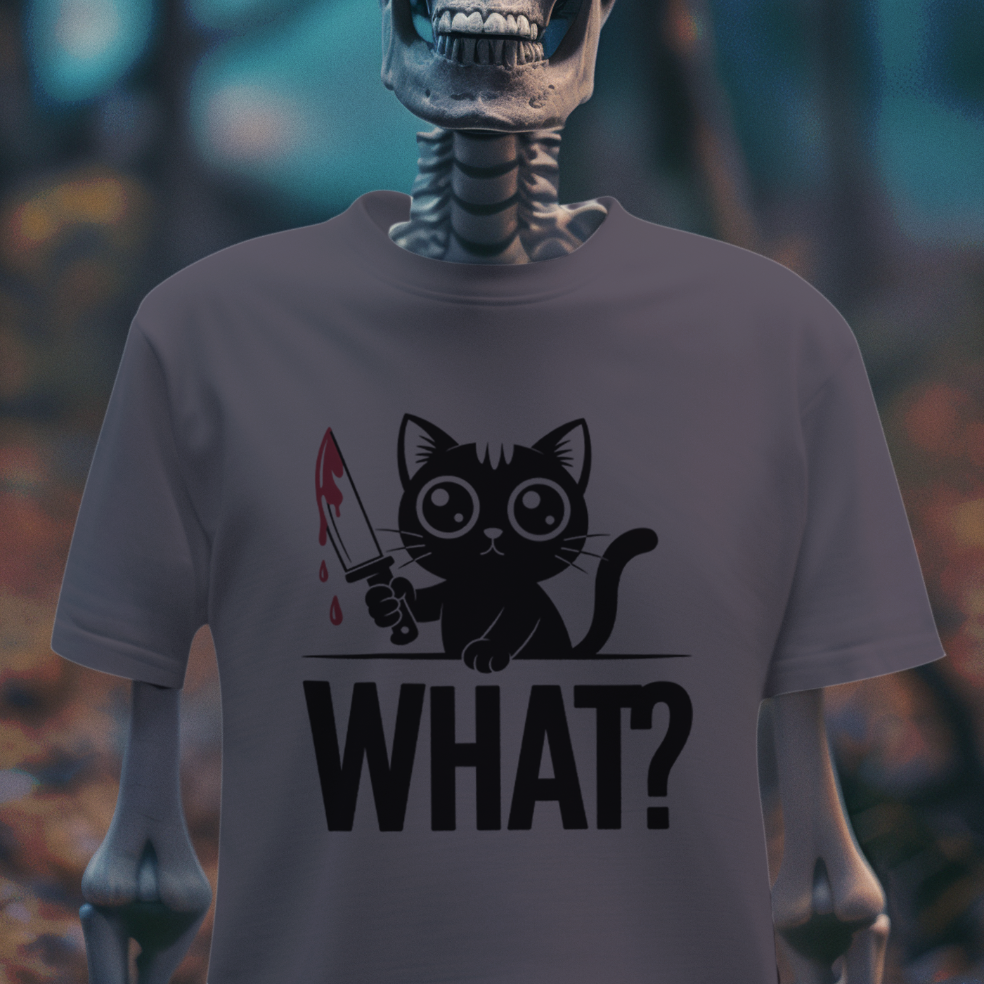 What Cat? – The Chaos Gremlin Disguised as a House Pet T-Shirt