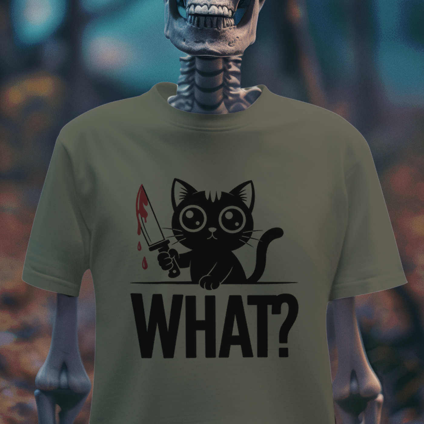 What Cat? – The Chaos Gremlin Disguised as a House Pet T-Shirt