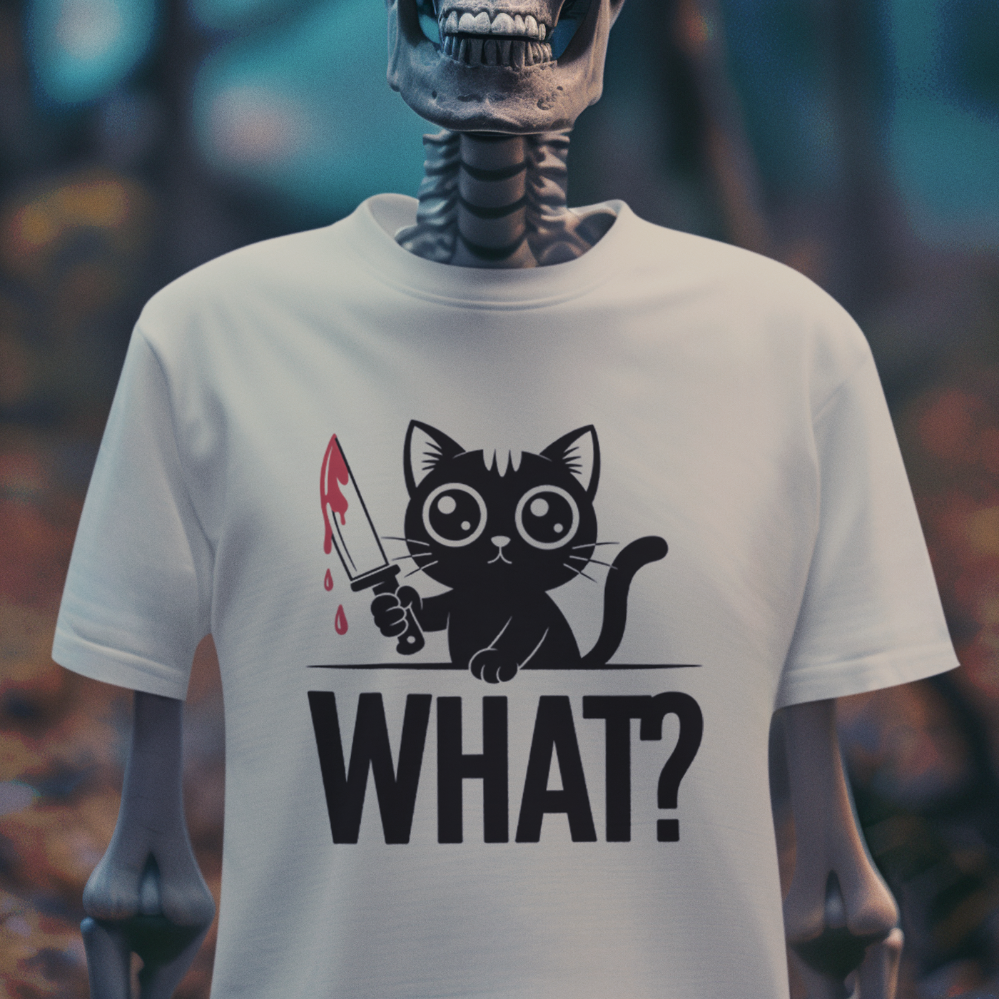 What Cat? – The Chaos Gremlin Disguised as a House Pet T-Shirt