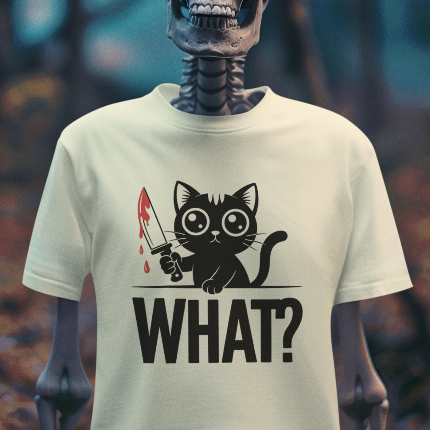 What Cat? – The Chaos Gremlin Disguised as a House Pet T-Shirt