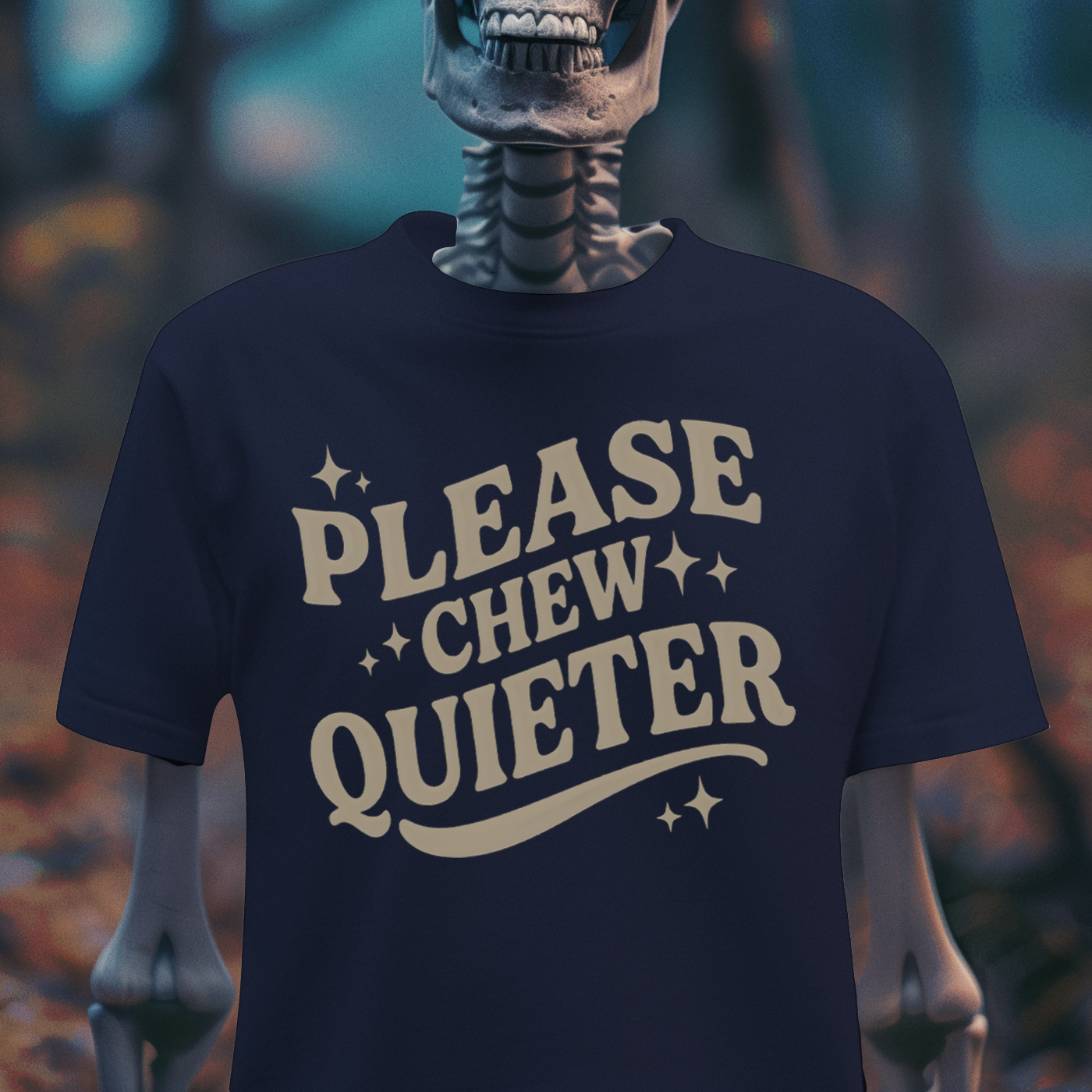 Please Chew Quieter Tee