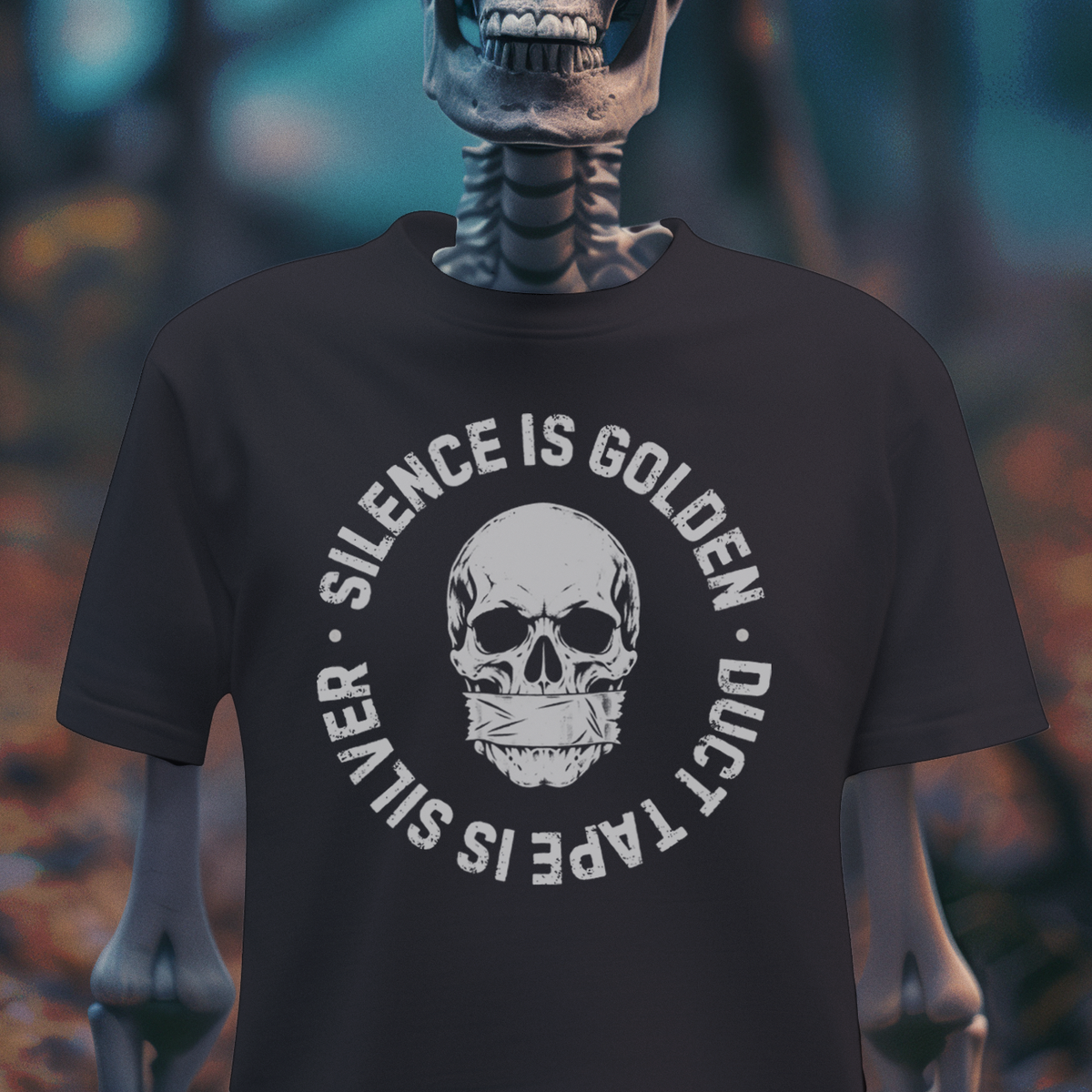Silence Is Golden – Duct Tape Is Silver T-Shirt